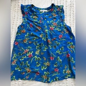 Rose + Olive floral blouse